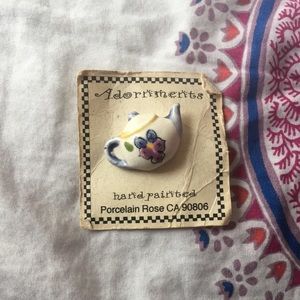 Vintage Porcelain Tea Pot